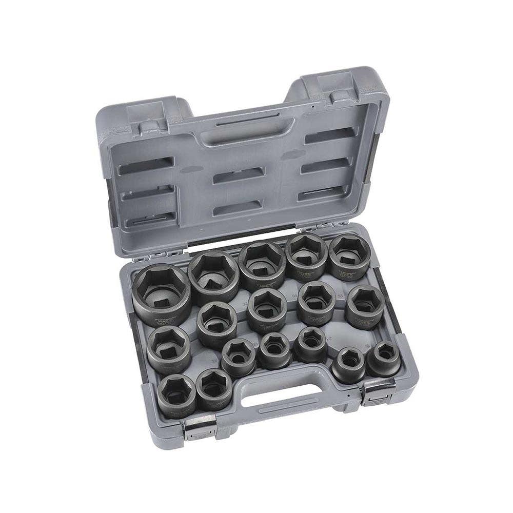 3/4'' DR STD IMPACT SOCKET SET 17PCE METRIC 19-55mm_491338_72541
