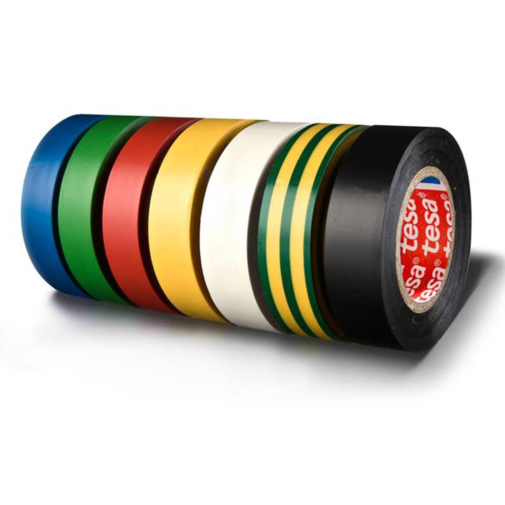 Tape Electrical PVC Blue 19mm x 20m Tesa 4917003 60804-00005-00