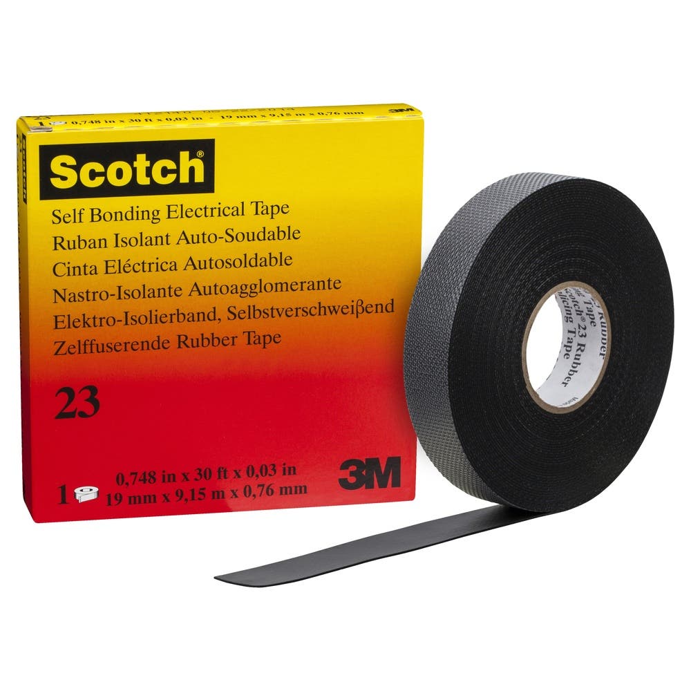 Scotch&reg; 23 Rubber Splicing Tape 19mm x 9.15m_4919001_7100179352