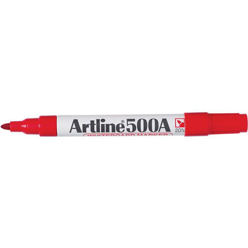 Marker Whiteboard 2mm Red 500A Artline 4921005 150002