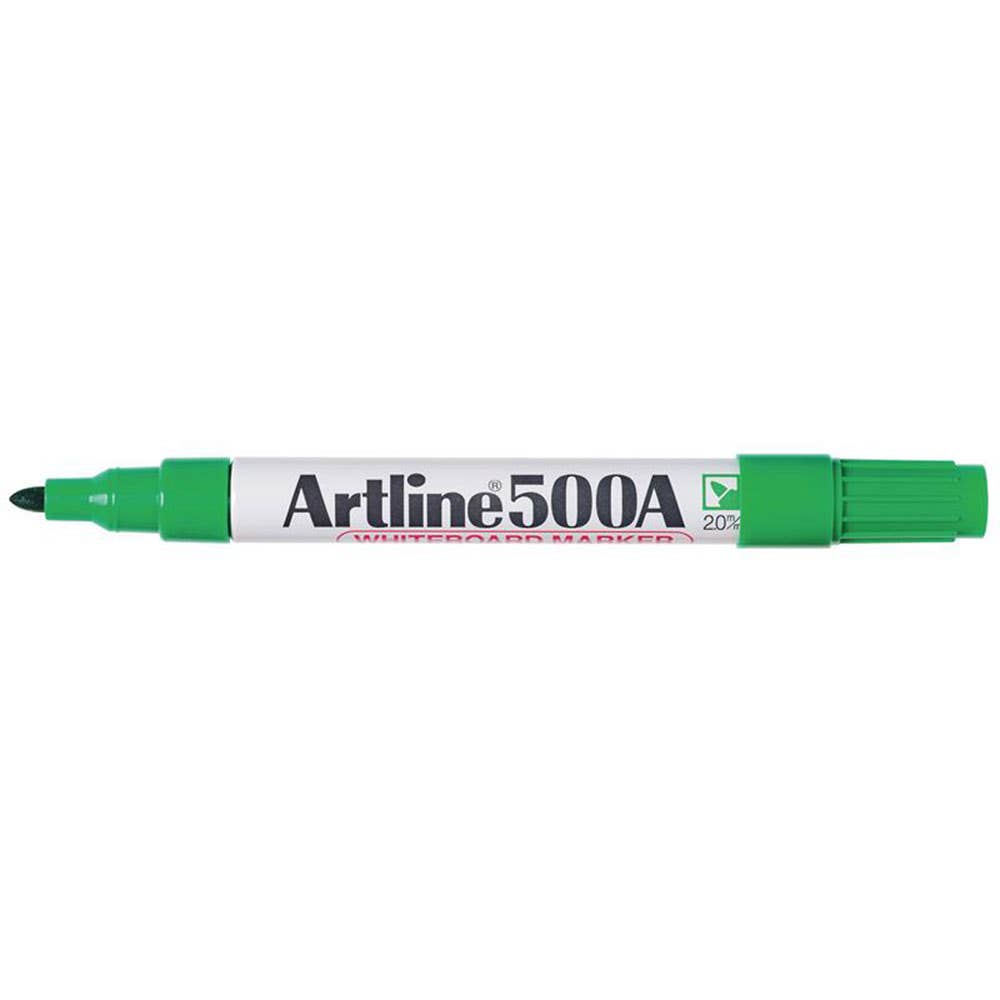 Marker Whiteboard 2mm Green 500A Artline 4921006 150004