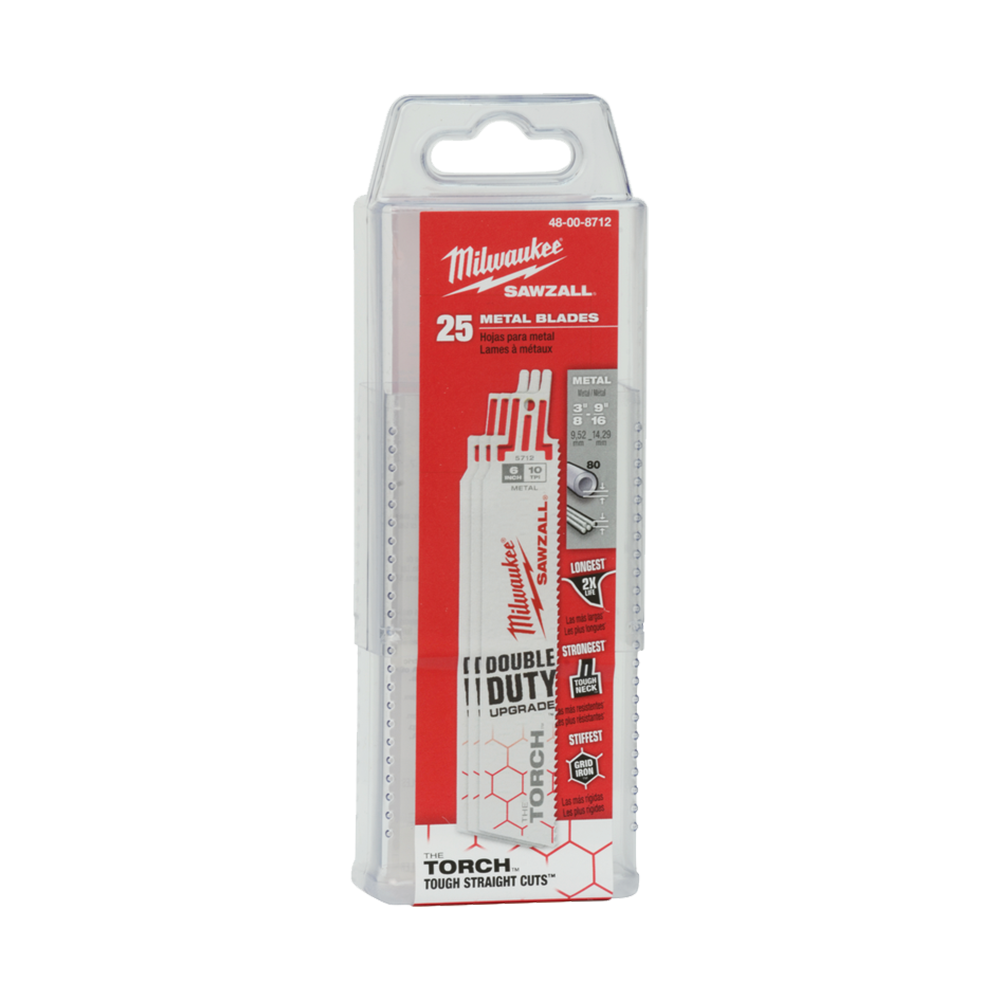 Blade Saw Reciprocating Metal Torch 230mm 14 TPI Milwaukee Pk 25_492166_48008787