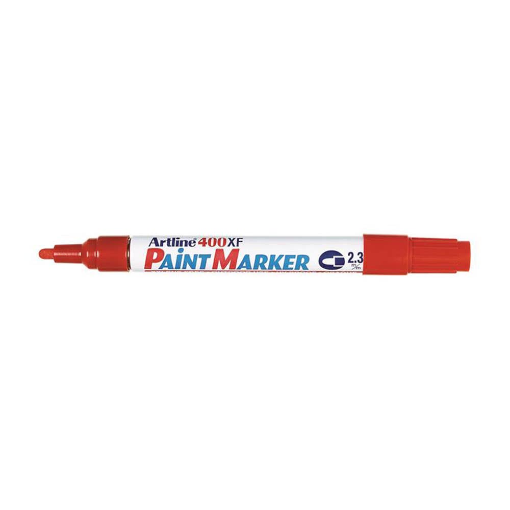 Paint Marker 400XF Bullet 2.3mm Red 4929004 140002B