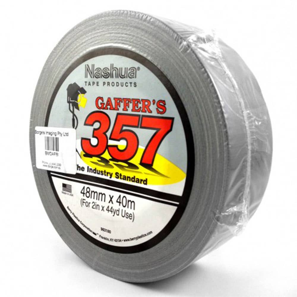 Tape Cloth Gaffer Silver 48mm x 40m 357 Nashua 4934001 3095