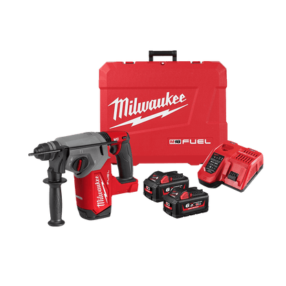 Milwaukee M18 26 MM SDS PLUS ROTARY HAMMER KIT M18FH-602C 494380 M18FH-602C