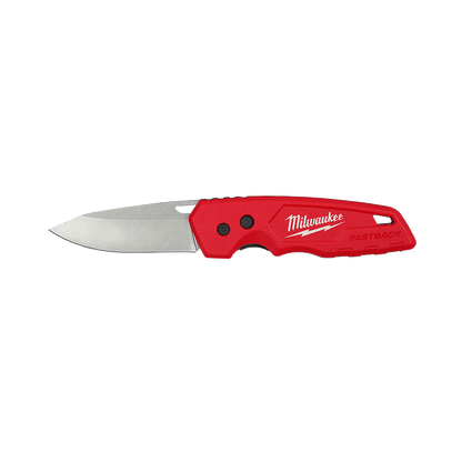 Milwaukee FASTBACK Smooth Blade Folding Knife 497935 48221520