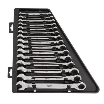 Milwaukee Tatcheting Combo Wrench 15 Piece 48229516 498179 48229516