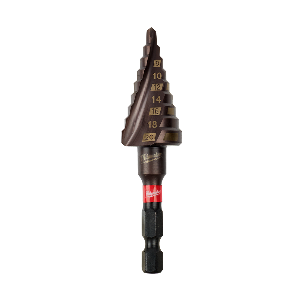Milwaukee 48899263 Shockwave Metric 4-20mm 9 Hole Step Drill Bit 499503 48899263