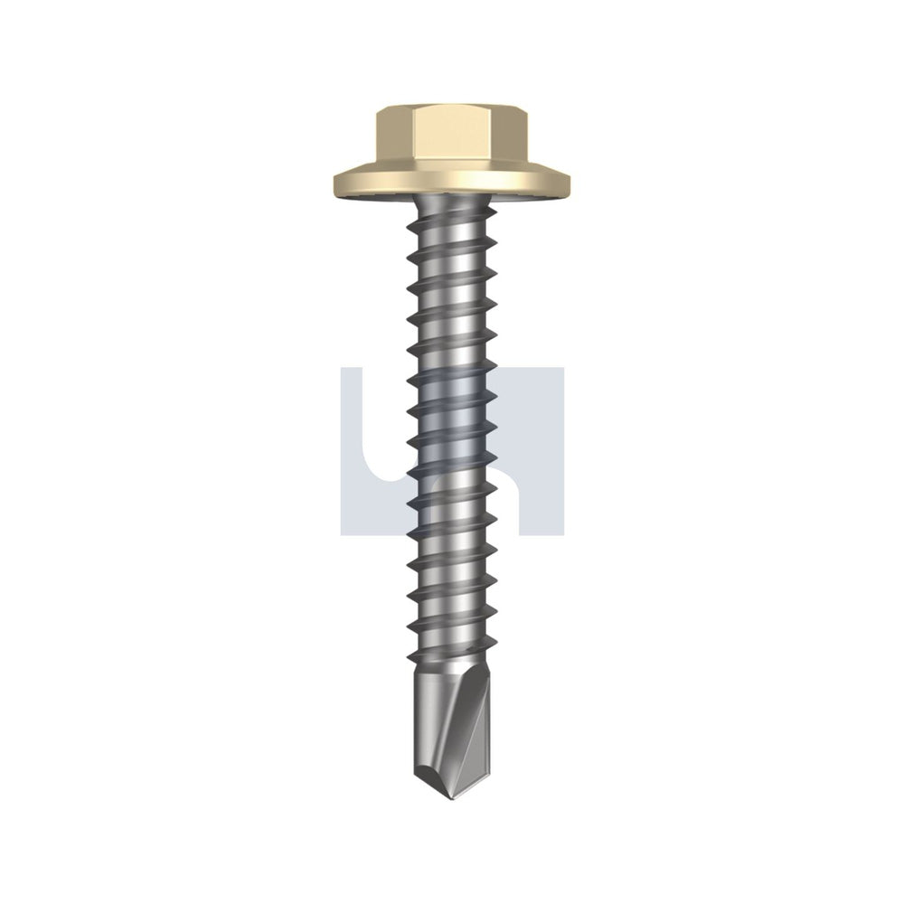 Metal Sds Flanged Hex Head Primrose - Cl3 As3566 #12-14 35 - Pk 1000_40095506_TPRM3FH1214035