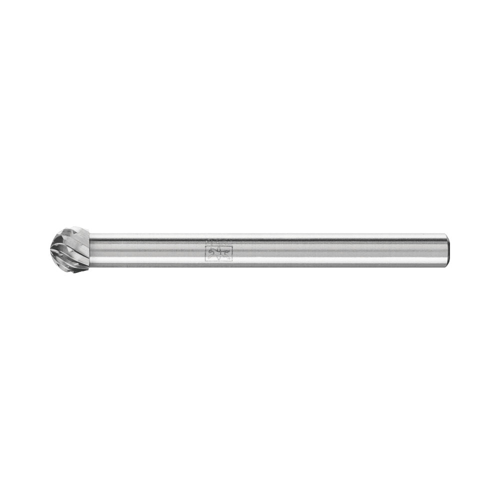 Tungsten carbide burr ball KUD 04x03 mm shank 3 mm Z3P medium cross cut_40107650_21212583