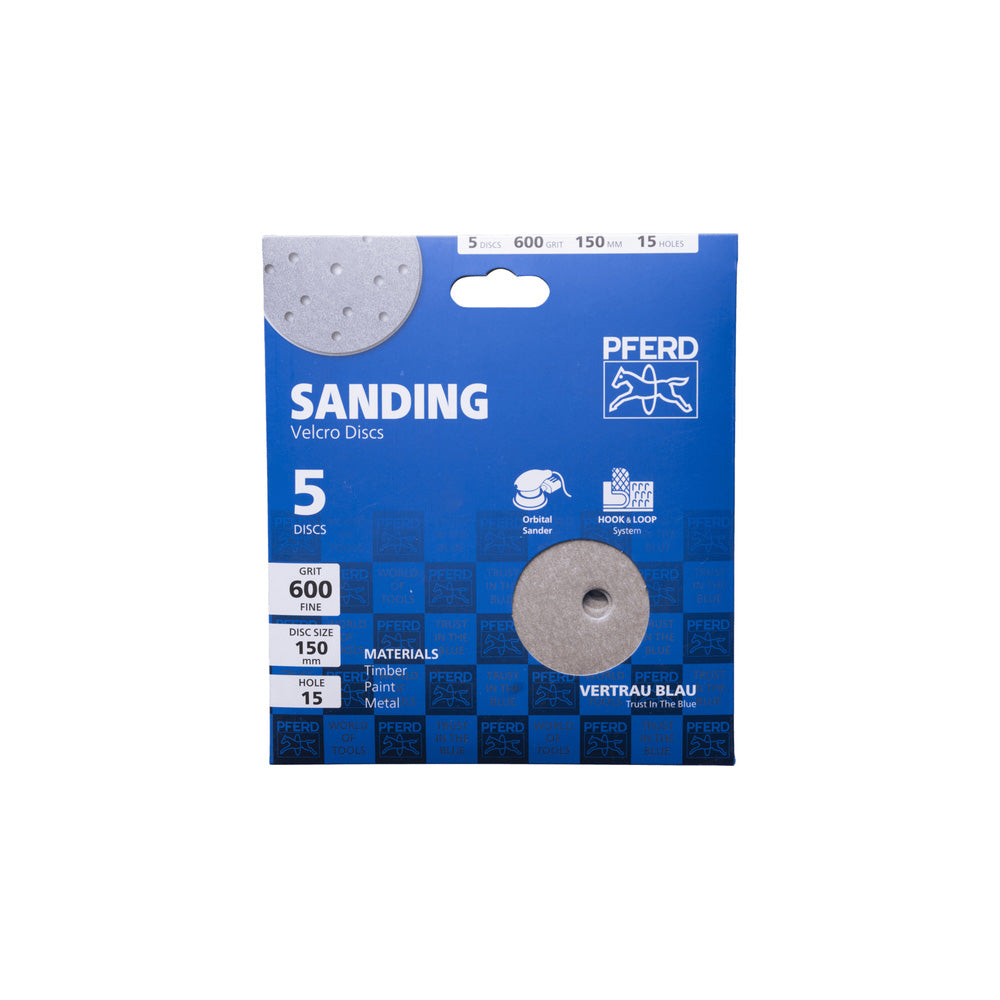 POS uni. alu. oxide hook and loop-backed abrasive disc KSS ECO AC 150 A600_40108431_45017925