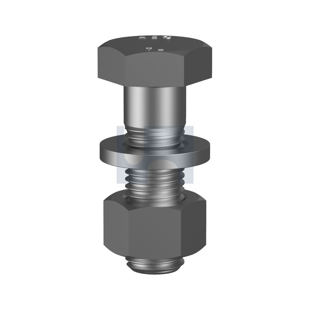 Tower Bolt Single Nut & Wash HDG Carbon Steel Low Temp M16 40 - Pk 50_40090514_KBHMSTLGSM160040