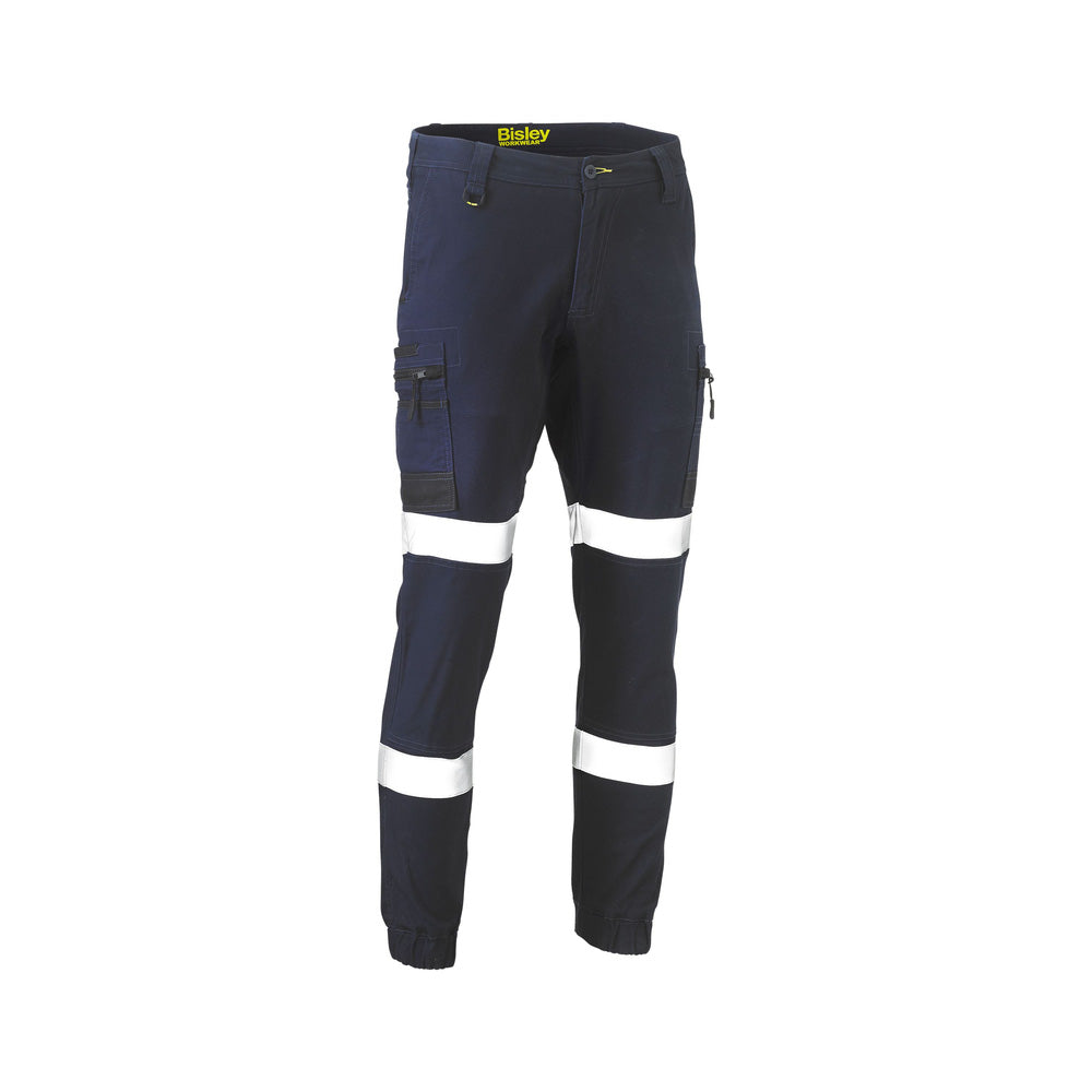 Pants Flex & Move Taped Stretch Cargo Cuffed Bisley 92S Navy BPC6334T_BPCTS_40021648_BPC6334T_BPCTS92