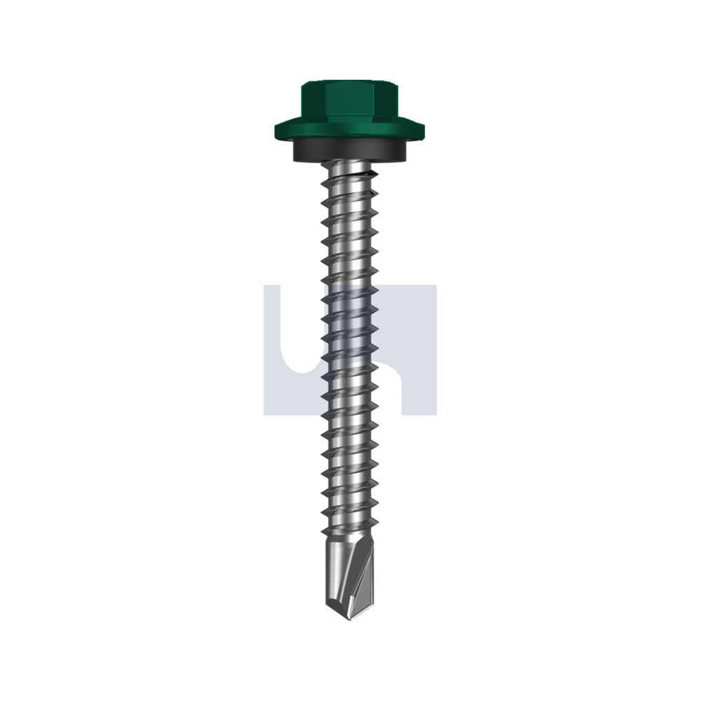 Sds Hex Hd + Wash Cottage Green -Cl4 #12-14 45 - Pk 1000_40094415_TCGM4SH1214045