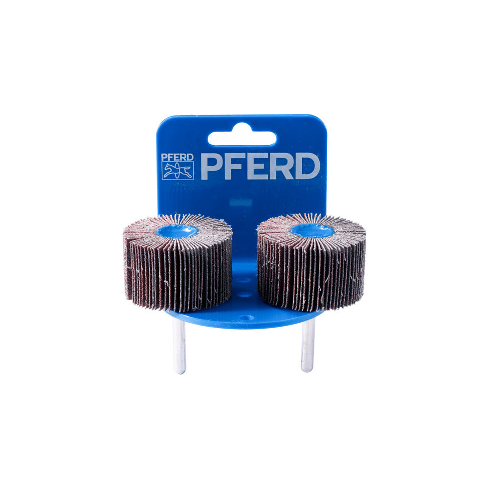 POS aluminium oxide mounted flap wheel F 50x30 mm shank 6 mm A60_40108488_47800135