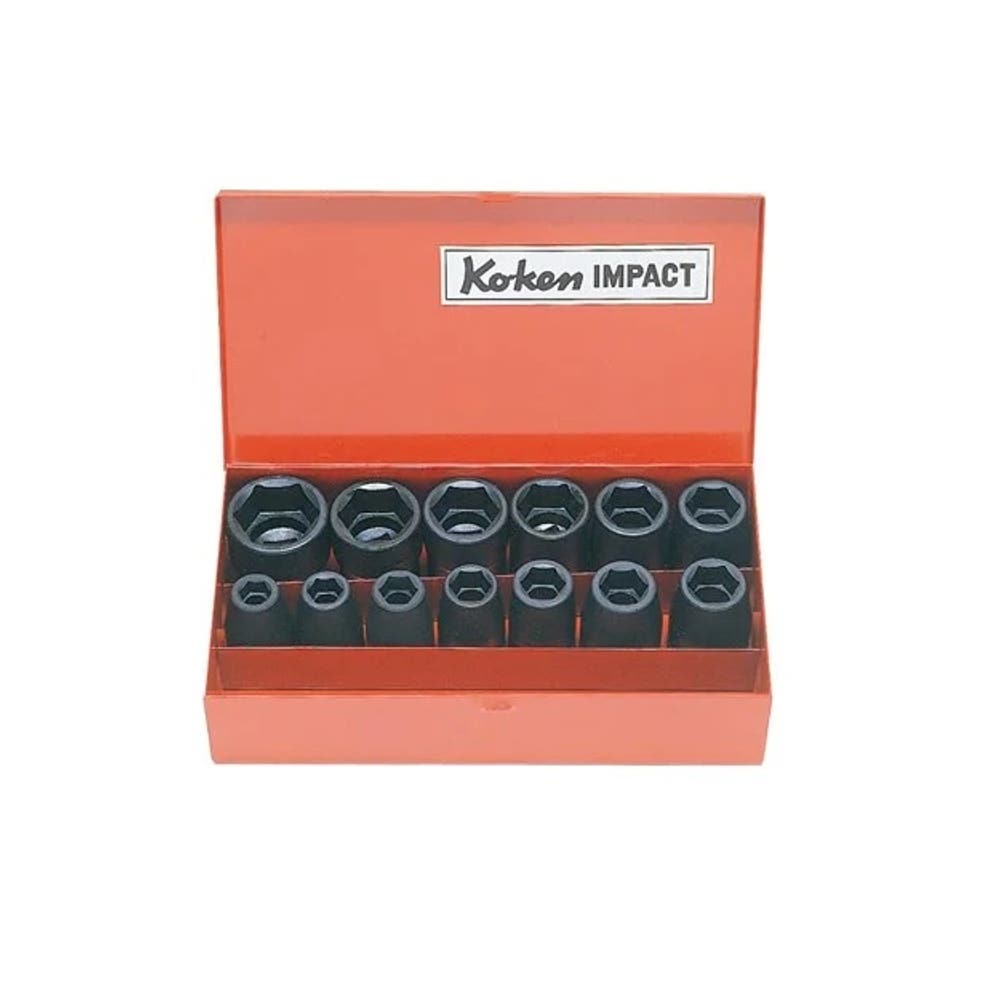 Socket Set Impact 1/2'' Dr Metric Koken_88896121_503776