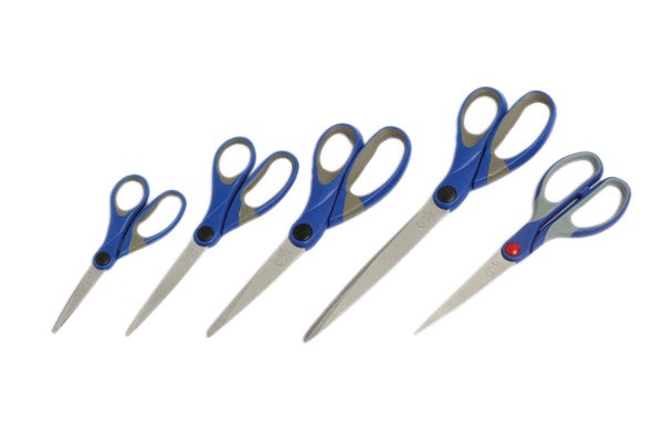 Marbig Comfort Grip Scissors 135mm Blue 38311400 19870