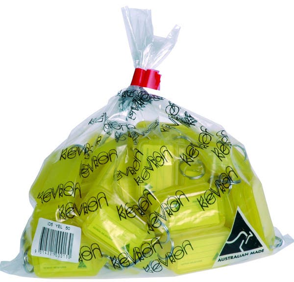 Kevron Key Tag ID5 Yellow 38712029 27568