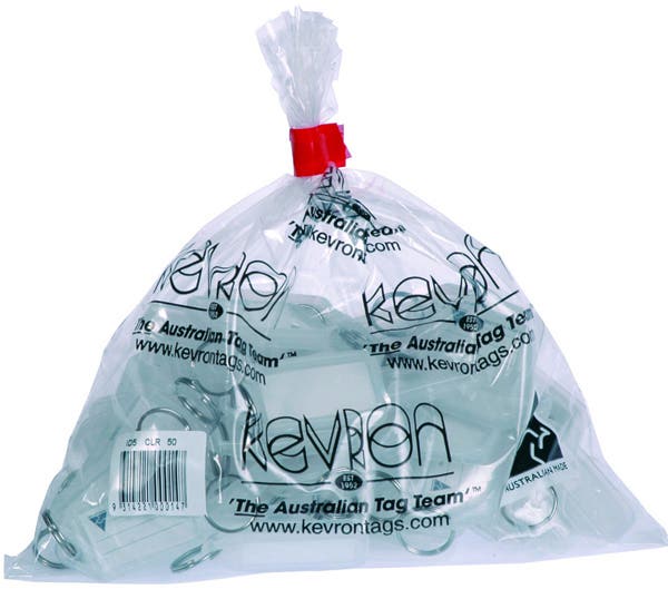 Kevron Key Tag ID5 Clear 38712000 27565