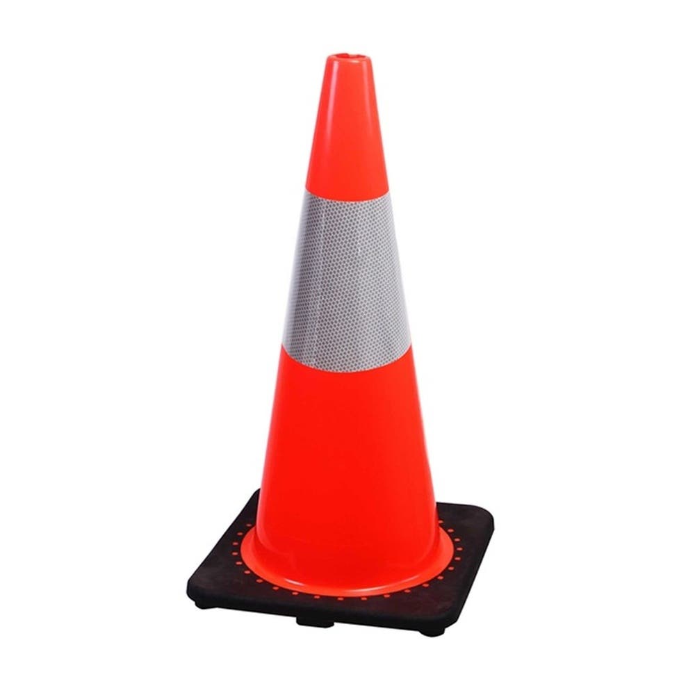 Traffic Cone Reflective 710mm Orange 515229 878395