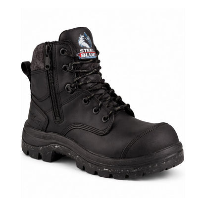 518579 Ladies Argyle Zip Boots with Composite Toe & Bump Cap_BALL518579