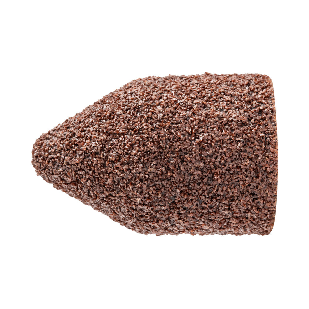 POLICAP abrasive cap PC tapered conical w/radius end alum oxide 16x26mm A6_40108112_42303161