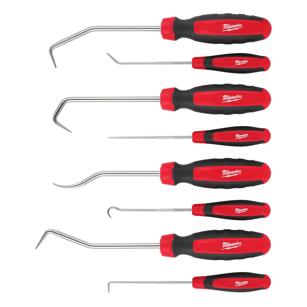 Milwaukee 8pce Hook & Pick Set 48229218 528946 48229218