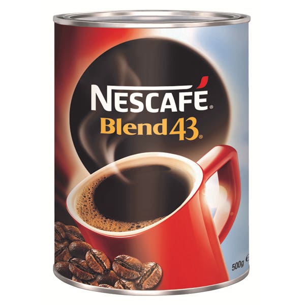 Nescafe Coffee Blend 43 Tin 500Gm 87000327 12446871