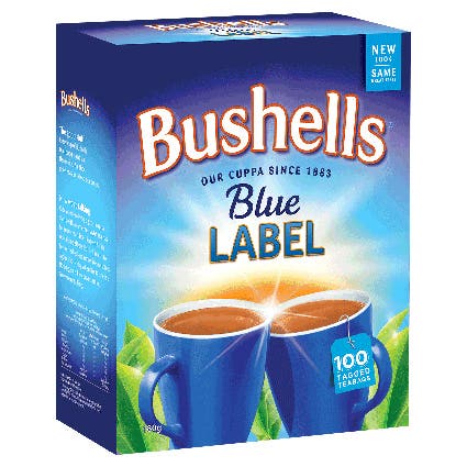 Bushells Tea Bags Box 100 87001014 111042326 NLA