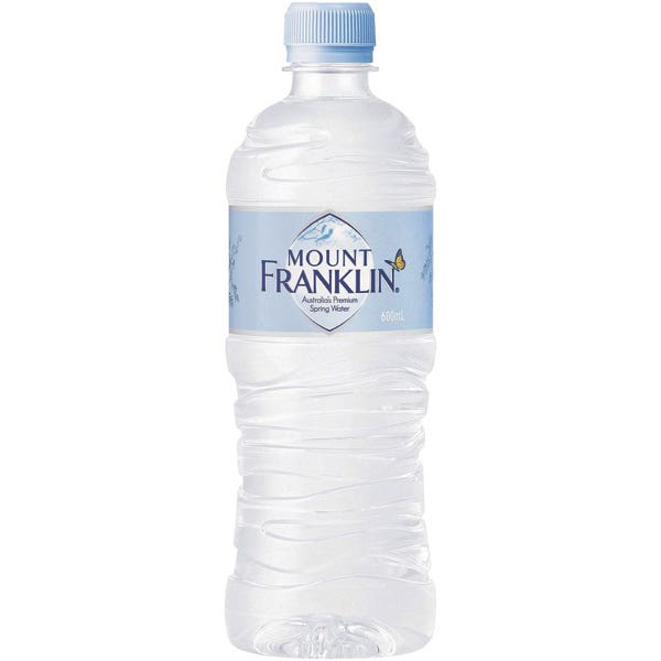 Mount Franklin Bottled Water 600ml (24) 1020199 953945