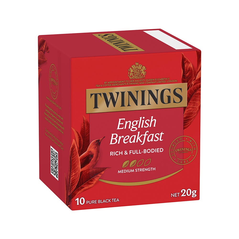 Twinings Tea Bags English Breakfast Enveloped Pack 10 530035200 80027