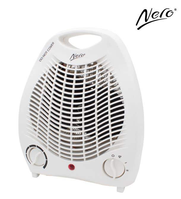 Nero Fan Heater White 530069600 749002