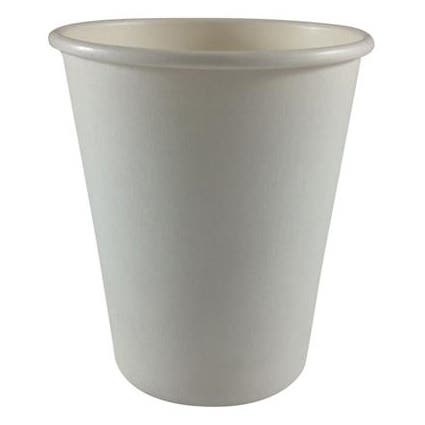 Writer Disposable Paper Cups NP9233 227ml (8oz) Single Wall White (1000) 1040471 BC-8W