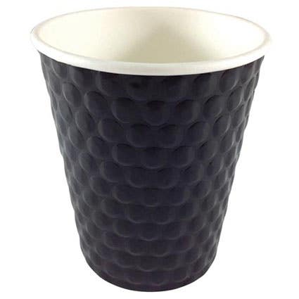 Writer Breakroom Double Wall Paper Cup 335ml Black 500 1040472 54899