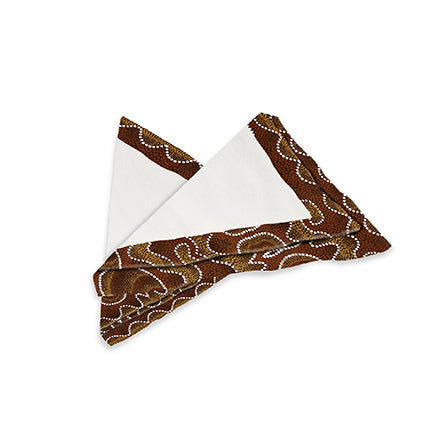 Food Service Indigenous Napkins 2 Ply 330mm White Pack 50_1038933_HA465555CJ