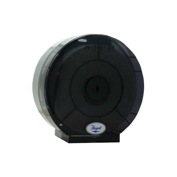 Regal Dispenser Jumbo Toilet Roll Single Black 1018132 JRT-DPS