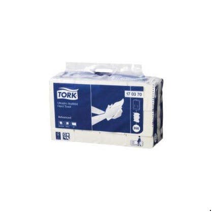 Tork Ultraslim 170370 Multifold Hand Towel H4 240X210mm White 20 Packs 87001096 170370