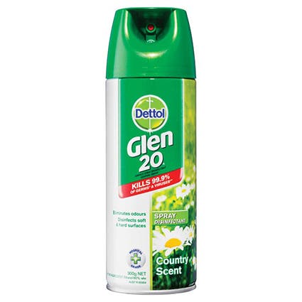 Glen 20 Disinfectant Air Freshener 300Gm Country 88000414 357059