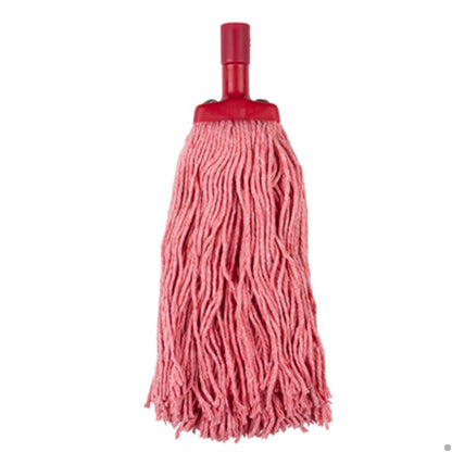 Cleanlink Mop Heads 12043 Coloured 400gm Red_1032797_12043
