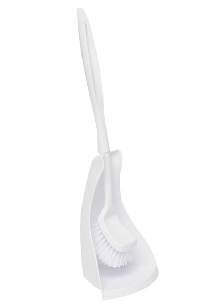 Oates Ergo Long Handled Toilet Brush Set 87001080 SAB26004