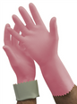 Pro-Val Tuff Pinks Silverlined Rubber Reusable Gloves Small_87000590_41205