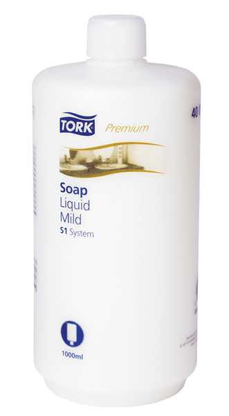 Tork Mild Liquid Soap 1L Cream (Box 6) 70003200 420501