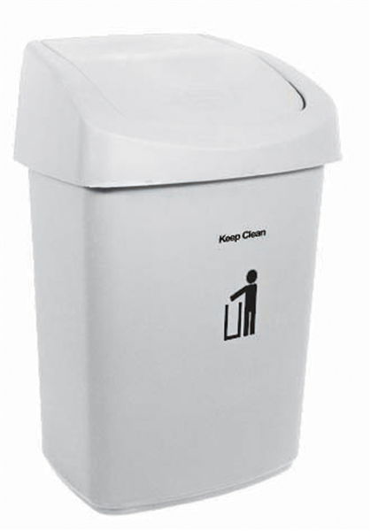 Sabco Waste Bin Plastic Swing Top 50L 87003001 SAB11016