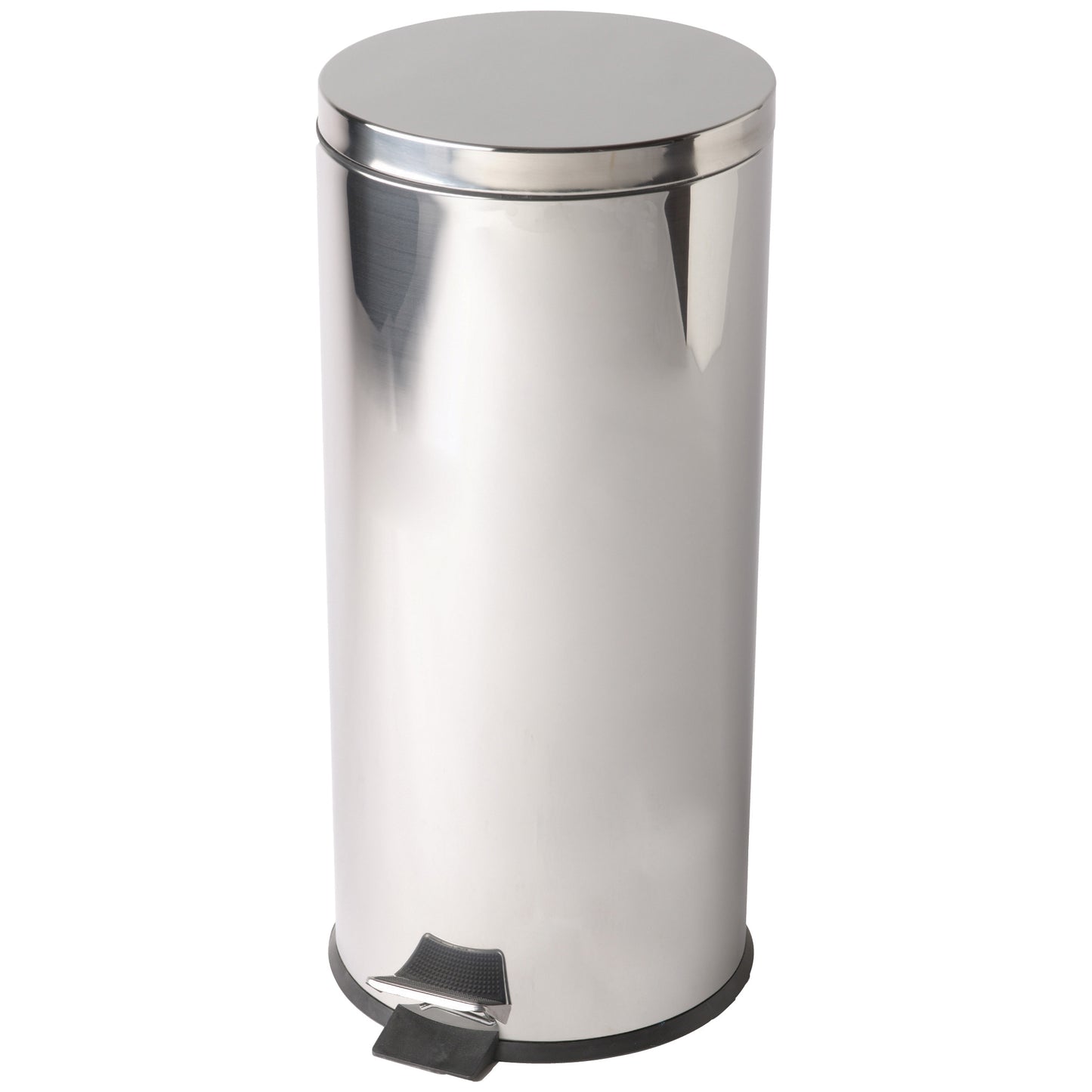Compass Bin Round Stainless Steel Pedal 30L_530405523_769930