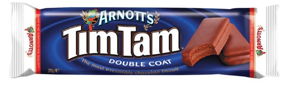 Arnotts Biscuits Chocolate Tim Tam Double 200g 87000085 216050