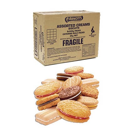 Arnotts Biscuits Assorted Creams 3Kg 87000068 150156