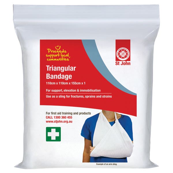 First Aider'S Choice Triangular Bandage 110 X 110 X 155cm 72502200 856733