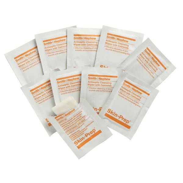 St John Wipe Skin Antiseptic 505400 Satchet 530916700 505410