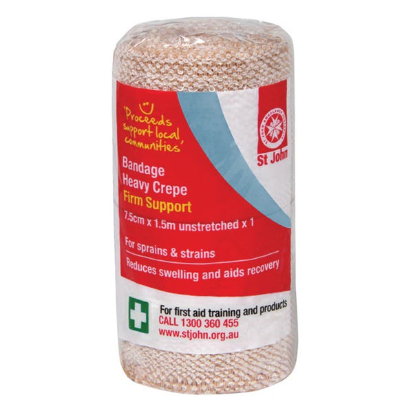 First Aider'S Choice Heavy Duty Crepe Bandage 7.5cmx2M 87000559 871913
