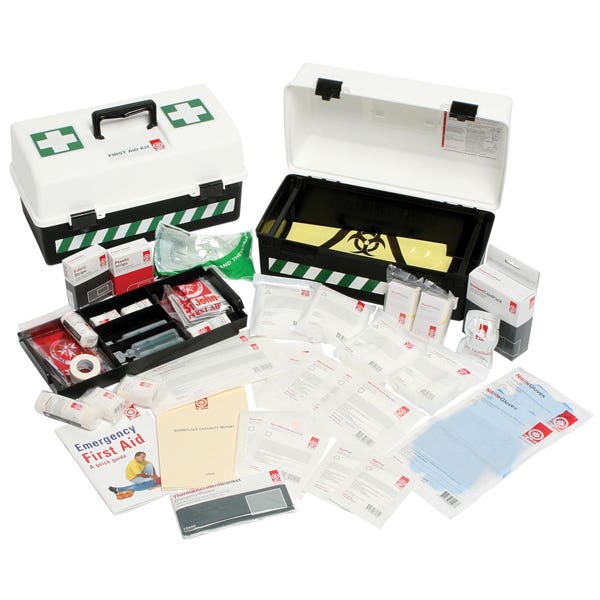 St John First Aid Kit 677502 National Standard Workplace Portable 530918100 1229
